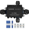 Orno Puszka Dėžutė be tvirtinimo HD IP68, 0,75–4,0 mm?, 2 M20 jungtys, 2 M16 jungtys, X išdėstymas
