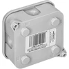 Orno Puszka ECO skirstomoji dėžutė, IP44, 400V, 4 guminiai sandarikliai, 85x85x35mm, pilka
