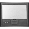 Orno Puszka Grindų dėžutė moduliniams lizdams 4 x 45x45 mm arba 8 x 22,5x45 mm, dangtelis: nerūdijantis plienas, juodas