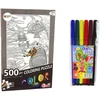 Dėlionė Lean Toys Žuvys, 500 detalių, 70x50 cm