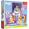 Dėlionė - 3 viename (20, 36, 50) - Susipažinkite su Bluey - Trefl 34895
