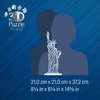 Ravensburger Puzzle Laisvės statulos 3D dėlionė