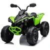 Lean Cars Akumuliatorinis keturratis- visureigis vaikams „Can-Am Renegade 4x4“, žalios spalvos