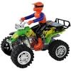 Lean Toys Keturratis su trinties varikliu ir bekelės ratais