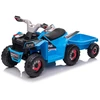 Lean Cars Akumuliatorinis keturratis su priekaba vaikams XMX630T, mėlynos spalvos
