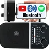 Radio Nešiojamasis virtuvinis radijas su „Bluetooth“ antena, USB laikikliu, maitinamas iš akumuliatoriaus, ER1071