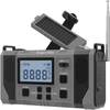 Kruger & Matz Saulės energija varomas radijas, nešiojamas SOS avarinis radijas, 10000 mAh išorinė baterija, žibintuvėlis, dinamo, KrugerMatz