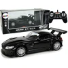 Nuotoliniu būdu valdomas sportinis automobilis Lean Toys BMW Z4 GT3, 1:18, juodas