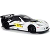 Lean Cars Radijo bangomis valdomas sportinis automobilis Corvette C6.R 1:18 baltas