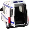 Lean Toys Policijos automobilis su frikcine pavara ir efektais LeanToys
