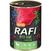 Rafi - Šunų ėdalas su žvėriena, mėlynėmis ir spanguolėmis - 400g (61041)