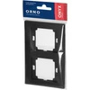 Ramka Dvigubas vertikalus rėmelis Onyx, juodas