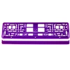 Numerio laikiklis – metalizuotas violetinis, AMIO-03172