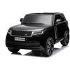 Dvivietis vaikiškas elektromobilis Lean Cars DK-RR998 Range Rover, juodas