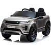 „Range Rover Evoke“ nuotolinio valdymo LED akumuliatorinis automobilis sidabriniais dažais