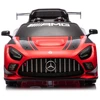 Lean Cars Akumuliatorinis automobilis Mercedes AMG GT3 Raudonas