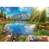 Ravensburger Dėlionė 1000 vnt. - Gyvenimas prie ežero