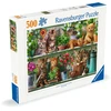 Ravensburger - Dėlionė Katės Ant Lentynos 500p (12000205)