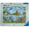Ravensburger Dėlionė 1000 vnt. - Gyvenimas prie vandens