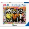 Dėlionė Ravensburger - Gyvūnų grafiti 500p (12001705)