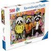 Dėlionė Ravensburger - Gyvūnų grafiti 500p (12001705)