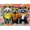 Dėlionė Ravensburger - Gyvūnų grafiti 500p (12001705)