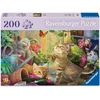 Dėlionė Ravensburger - Įžūlūs katinai 200p reklama (12001735)