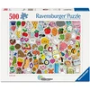 Dėlionė Ravensburger - Mielas Kawaii Chaosas 500p (12001796)