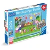 RAVENSBURGER Dėlionė dėlionė Peppa Pig, 2x24 det., 12004018 7