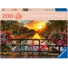 Dėlionė Ravensburger - Saulėlydis Amsterdame 200p reklama (12001733)