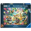 Dėlionė Ravensburger - Vandenyno poilsio kambarys 1000p (12001886)