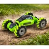 Lean Toys Nuotoliniu būdu valdomas automobilis žalias