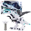 Lean Toys Nuotoliniu būdu valdomas dinozauras robotas 47x23x15 cm