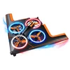 Lean Toys Nuotoliniu būdu valdomas keturkojis dronas 22 × 22 cm