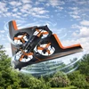 Lean Toys Nuotoliniu būdu valdomas keturkojis dronas 22 × 22 cm