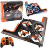 Lean Toys Nuotoliniu būdu valdomas keturkojis dronas 22 × 22 cm