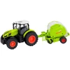 Lean Toys RC traktorius su presu 1:24