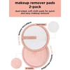 „Real Techniques Skin“ daugkartinio naudojimo makiažo valymo kempinėlės, moterims, 2 vnt.