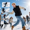 Realne Ceny Krzysztof Alchimionek 30x Šildoma liemenė Be rankovių Striukė Žieminė Unisex USB Powerbank r XL