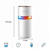 Realne Ceny Krzysztof Alchimionek Drėkintuvas Powietrza Dyfuzor do Samochodu su Lampką Podświetleniem Led 400ml