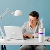 Realne Ceny Krzysztof Alchimionek Drėkintuvas Powietrza Dyfuzor do Samochodu su Lampką Podświetleniem Led 400ml