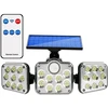 Realne Ceny Krzysztof Alchimionek Lampa Solarna Ogrodowa 138 Led Zewnętrzna su Czujnikiem Ruchu Zmierzchu Pilot