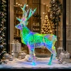 Realne Ceny Krzysztof Alchimionek Renifer LED holograficzny 3d świąteczny geometryczny sodo ozdoba 90cm