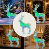 Realne Ceny Krzysztof Alchimionek Renifer LED holograficzny 3d świąteczny geometryczny sodo ozdoba 90cm