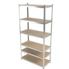 Regał Lentyna Presuojama metalinė lentyna, 6 lentynos, 222 × 110 × 50, 175 kg, cinkuota