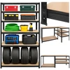 Lentyna magazynowy - juoda 180x100x60 Bigstren