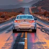 Ręka LED rankos gesto signalas automobilio galiniam langui, viduriniajam pirštui + nuotolinio valdymo pultas