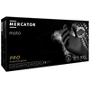 Mercator Medical Nitrilinės pirštinės MERCATOR MOTO, juodos, M, 100 vnt.