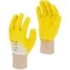 Lahti Pro Rękawice Nitrilo pirštinės geltonos ir baltos l220110p, 12 porų, "10", ce, Lahti