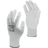 Lahti Pro Rękawice PU pirštinės, baltos l230109p, 12 porų, "9", ce, Lahti